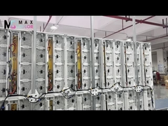 Dış 960 Serisi Demir LED Ekran Dış Su geçirmez Reklam Kurulumu Kolay