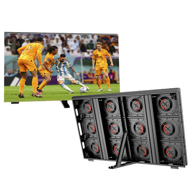 Demir veya Alüminyum Kabin Led Ekran Stadyum Parlaklığı 5000-8000cd / M2 ile