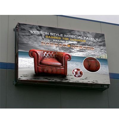40000 Nokta / M2 Reklam için 3 In 1 1R1G1B Pikselli Dışarıda LED Ekran Paneli