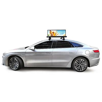 Parlaklık Dışarıda LED Reklam Panosu 3'te 1 Piksel Araç Üst Ekran Ekranları