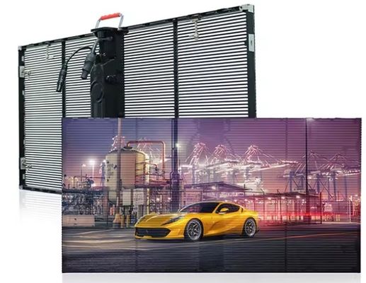 Düşük güç tüketimi ile 4K Şeffaf LED Ekranı Şeffaf LED Ekranı