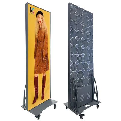 Kapalı çalışma ortamı -20C-50C Ticari LED Ekranı Poster Ekran Standı için Mükemmel