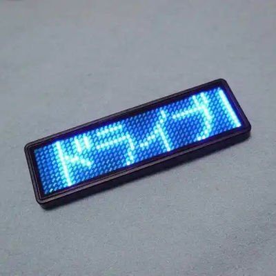 Bluetooth Kontrolü LED Ad Bayrağı IP31 Kaliteli Lityum Polimer Pil Çalışıyor