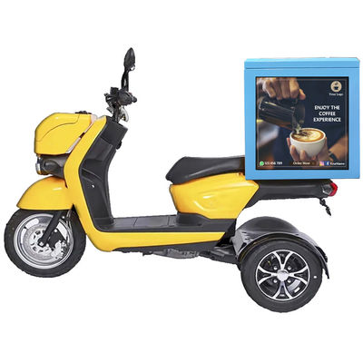 LED Teslim Kutusu Ekranı, Takeout Kutusu Ekranı, Takeaway Kutusu İşareti Motosiklet için P2.5 Modeli ile LED